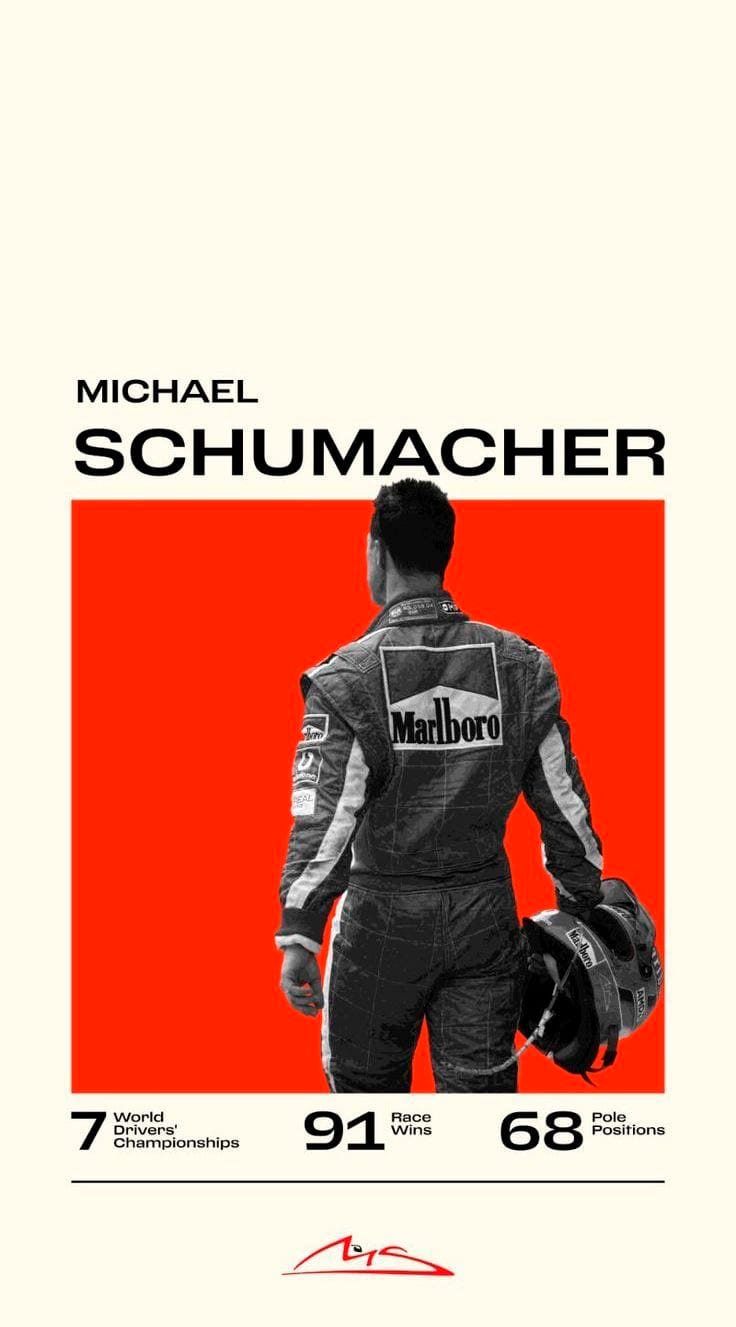 Michael Schumacher poster