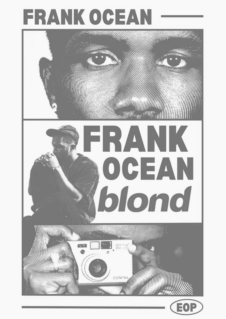 FRANK OCEAN blond