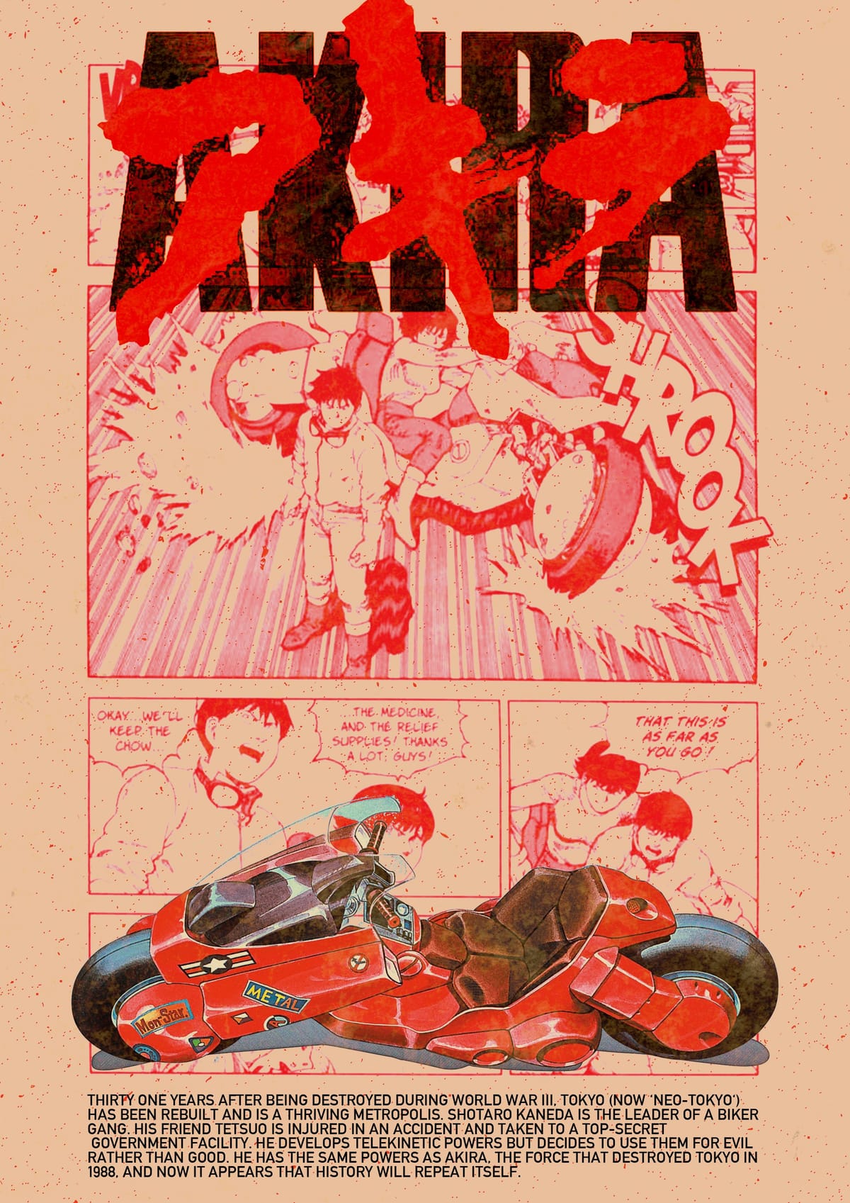 Akira Inspired Poster Design