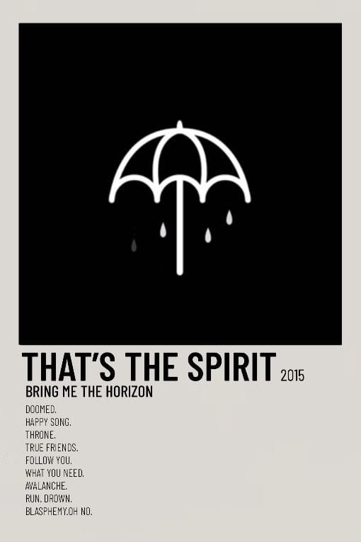 that’s the spirit - bring me the horizon