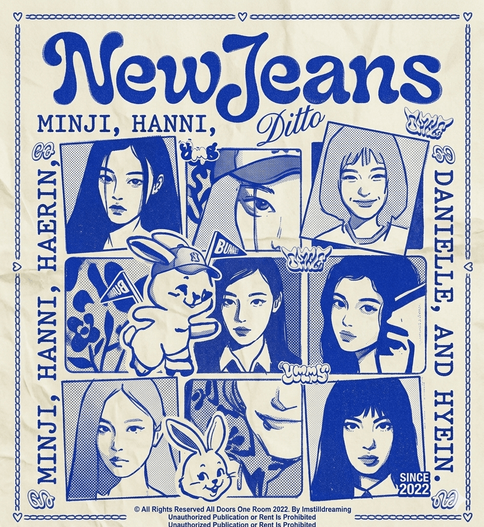 NEW JEANS PRINTABLE DESING COMING SOON FOR Y'ALL