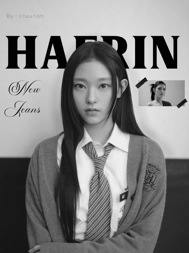 ˓ ʚ ᧔POSTER HAERIN᧓