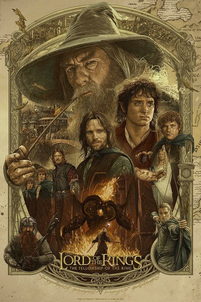 Lord of the Rings poster