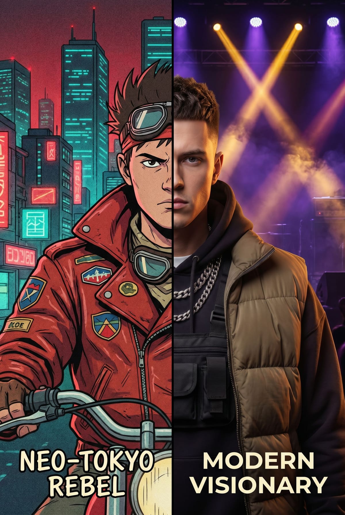 Akira and Kanye West