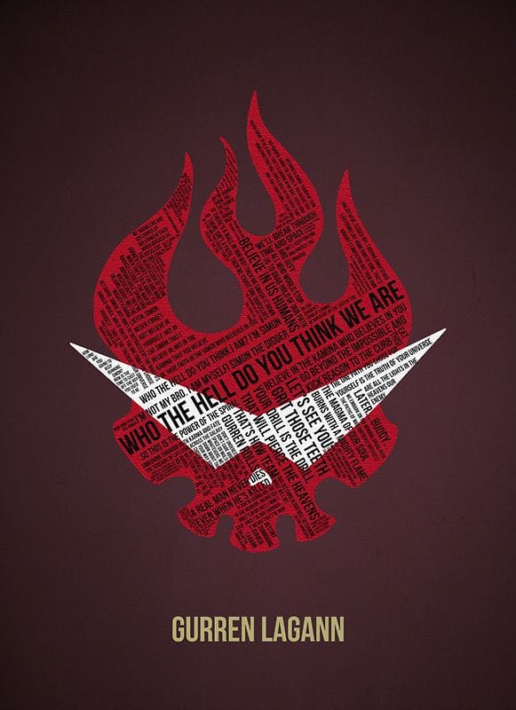 Gurren Lagann poster