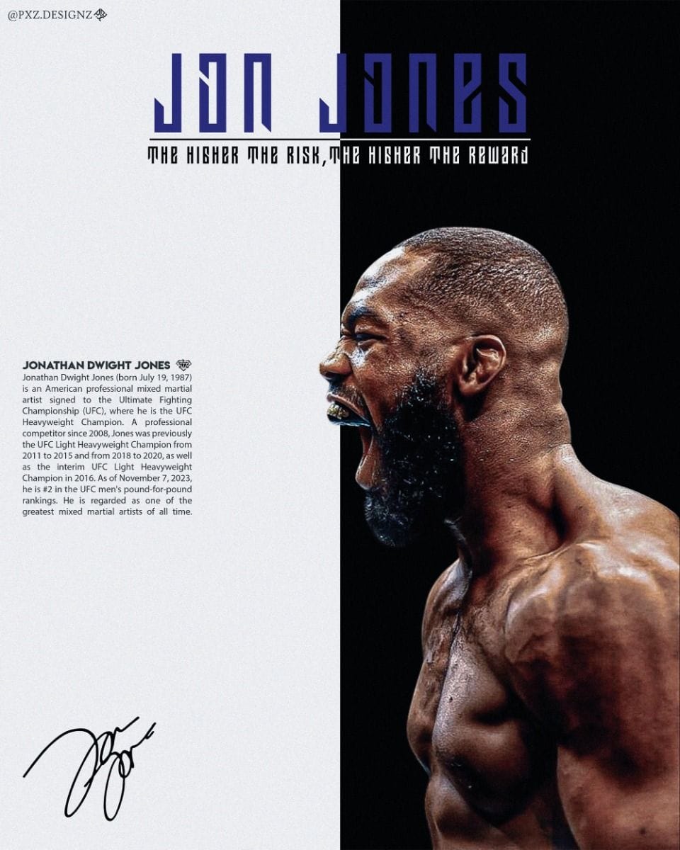 Jon Jones Poster!
