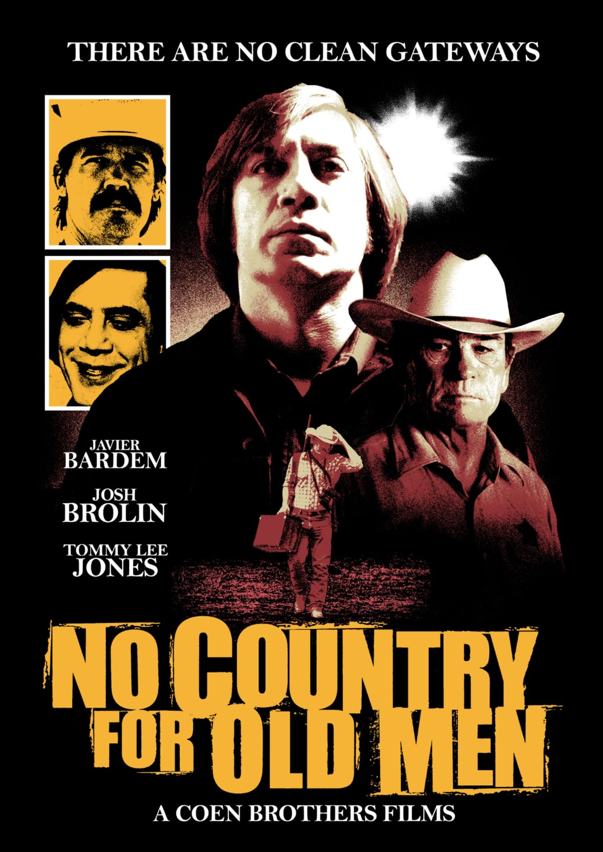 NO COUNTRY FOR OLD MEN T-SHIRT