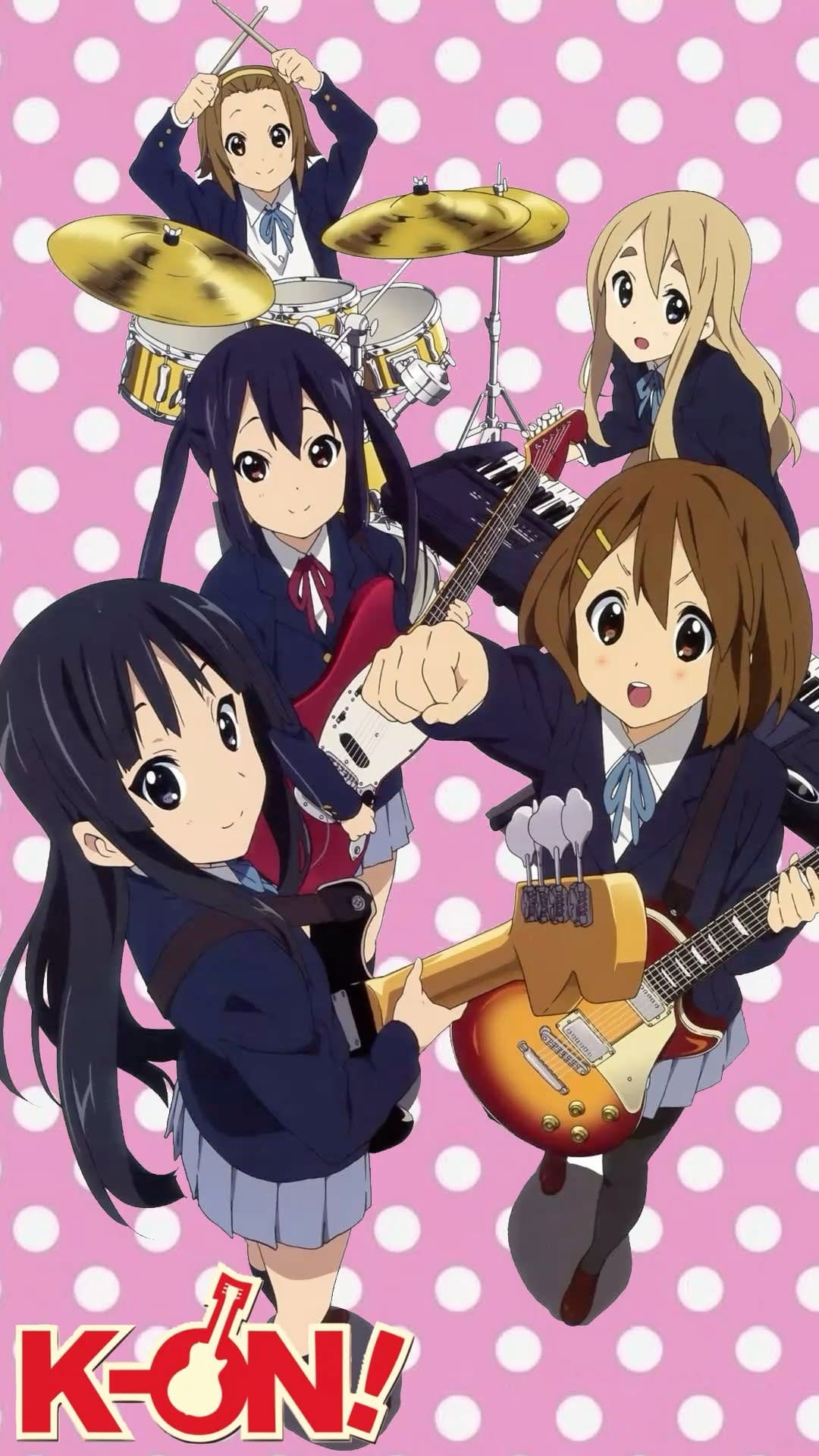 K-on wallpaper 🎸🥁🎹🎸🎵🎼🎶
