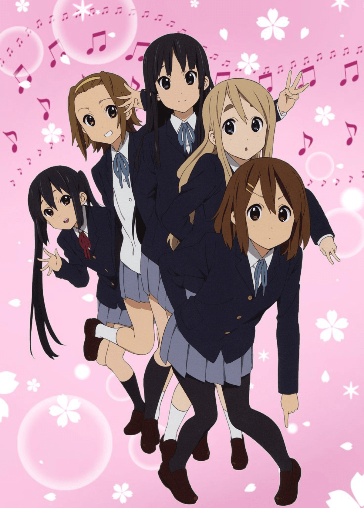 K-ON! pink poster slightly better quality
