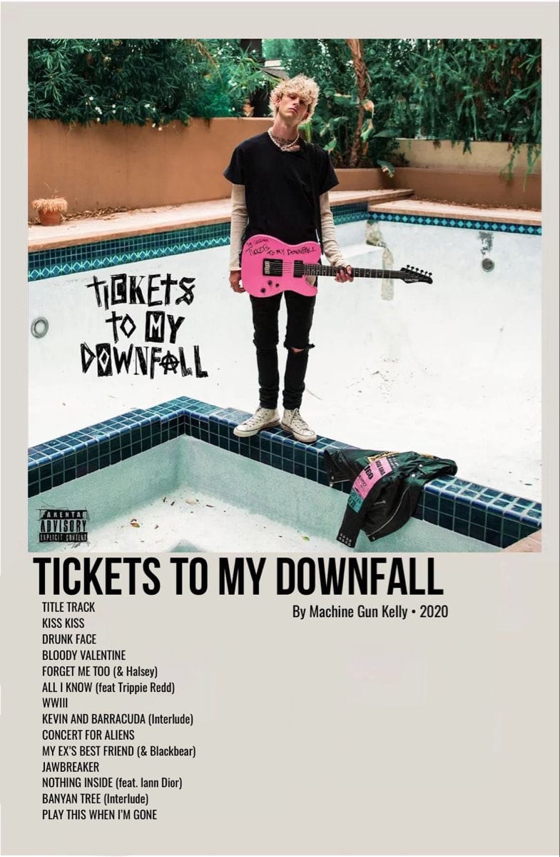 mgk album cover poster