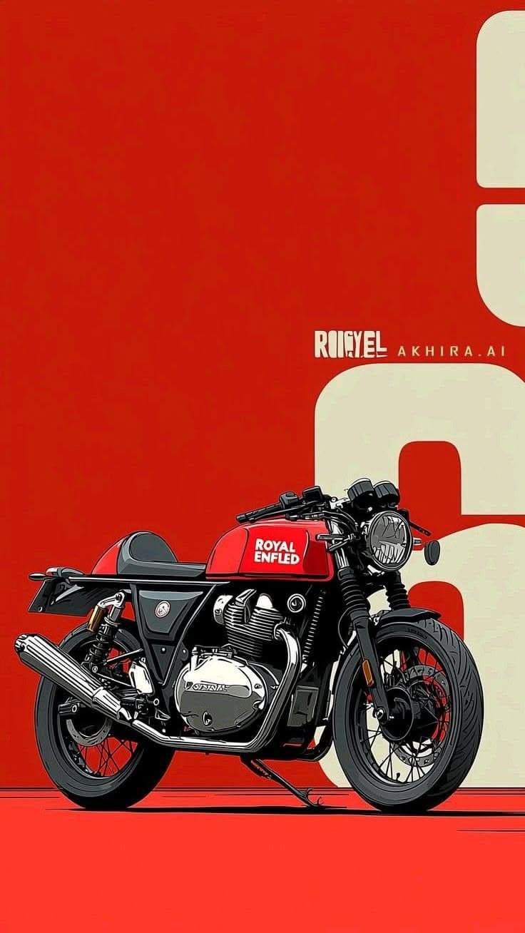 Royal Enfield Guerilla poster