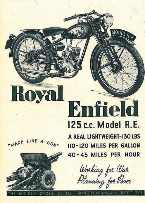 Royal Enfield Guerilla poster