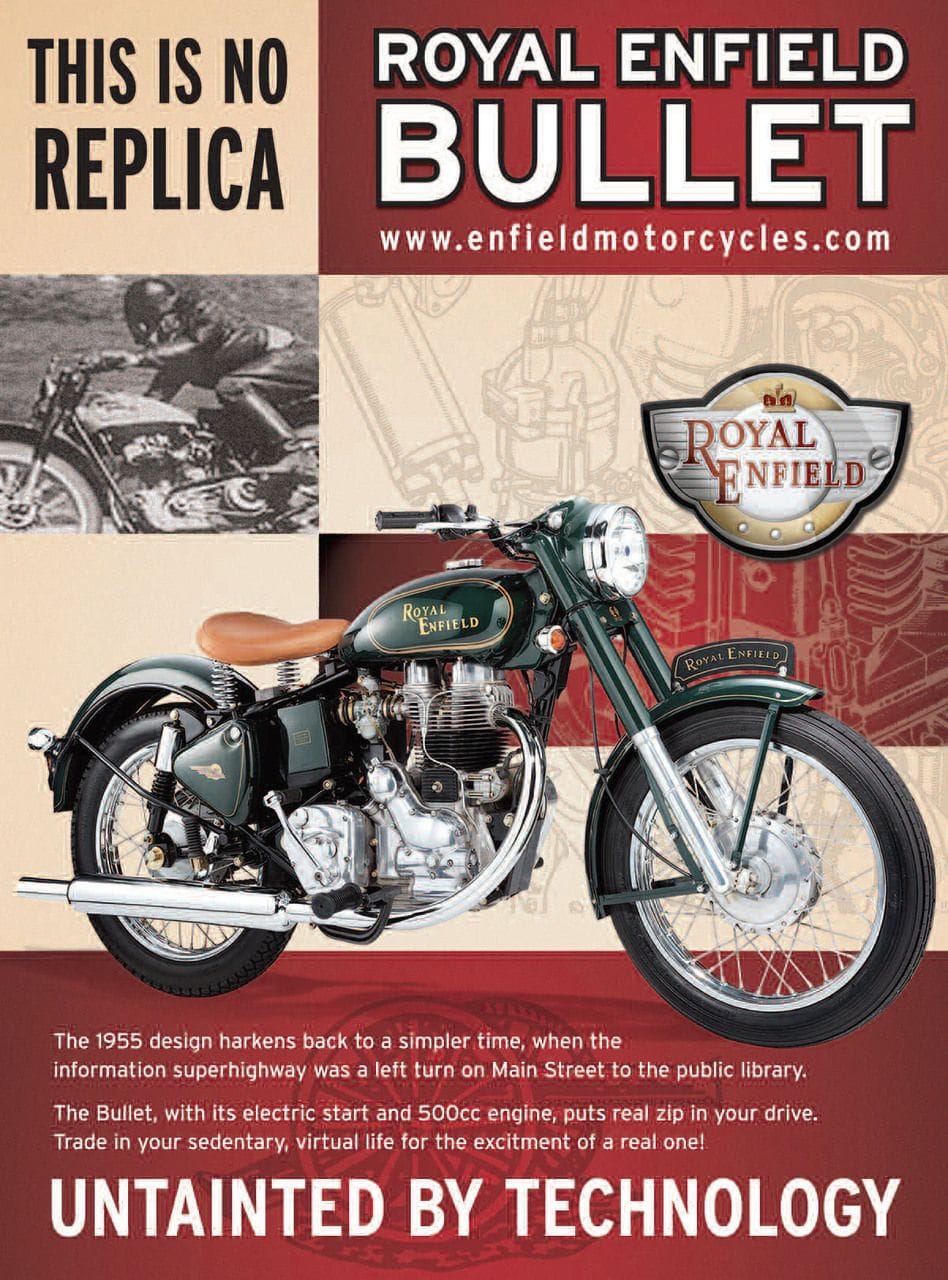 Royal Enfield Guerilla poster