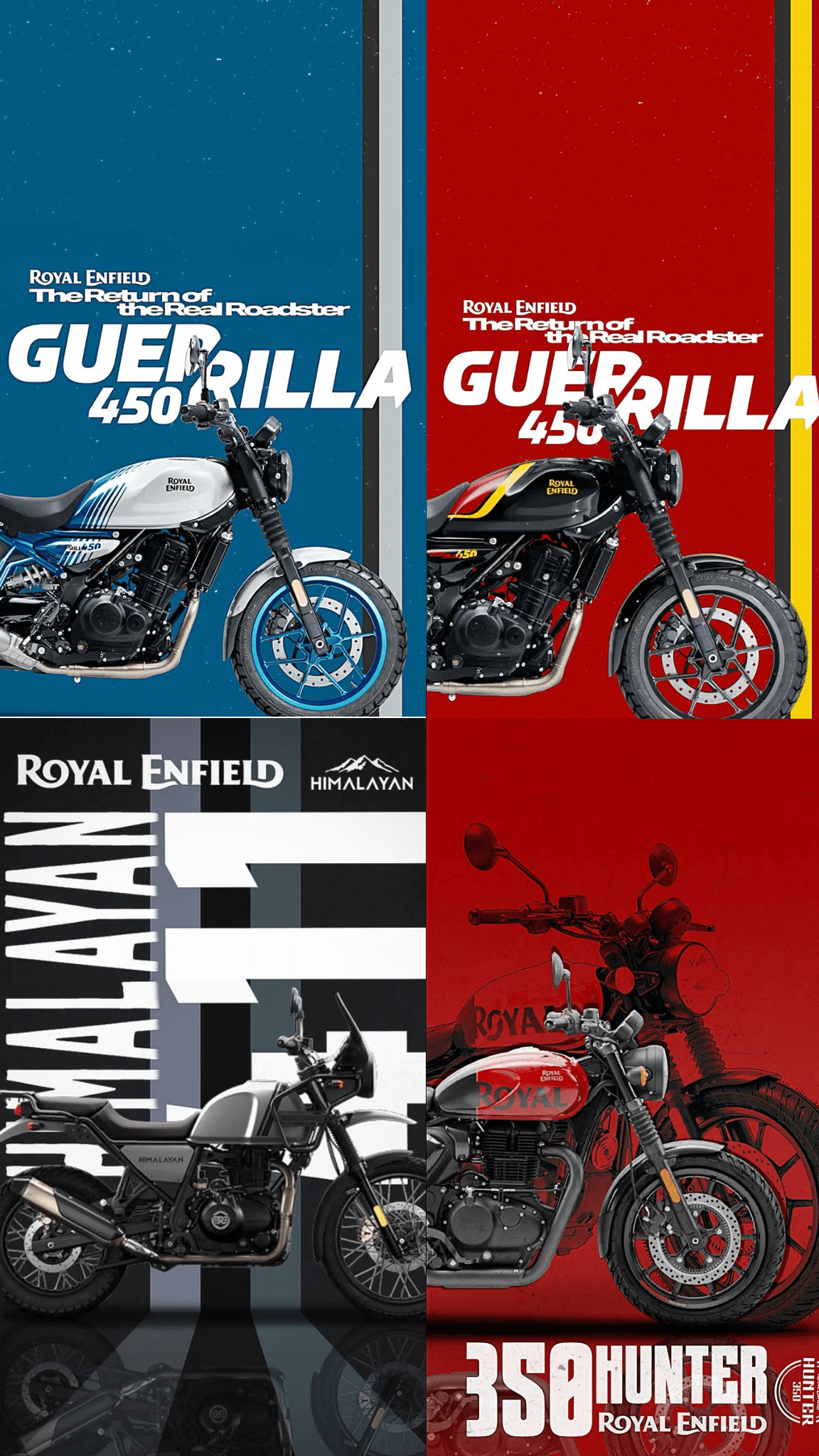 Royal Enfield Guerilla poster