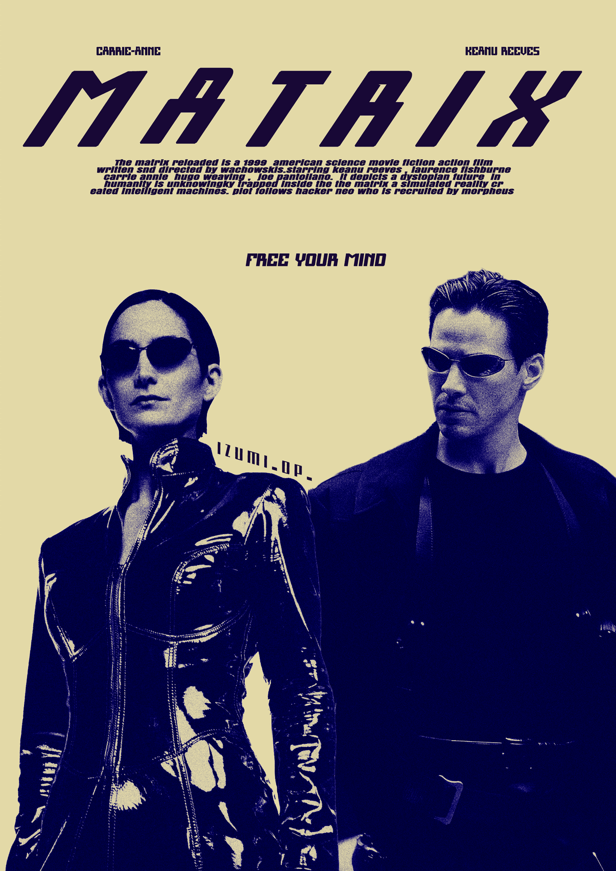 matrix movie poster