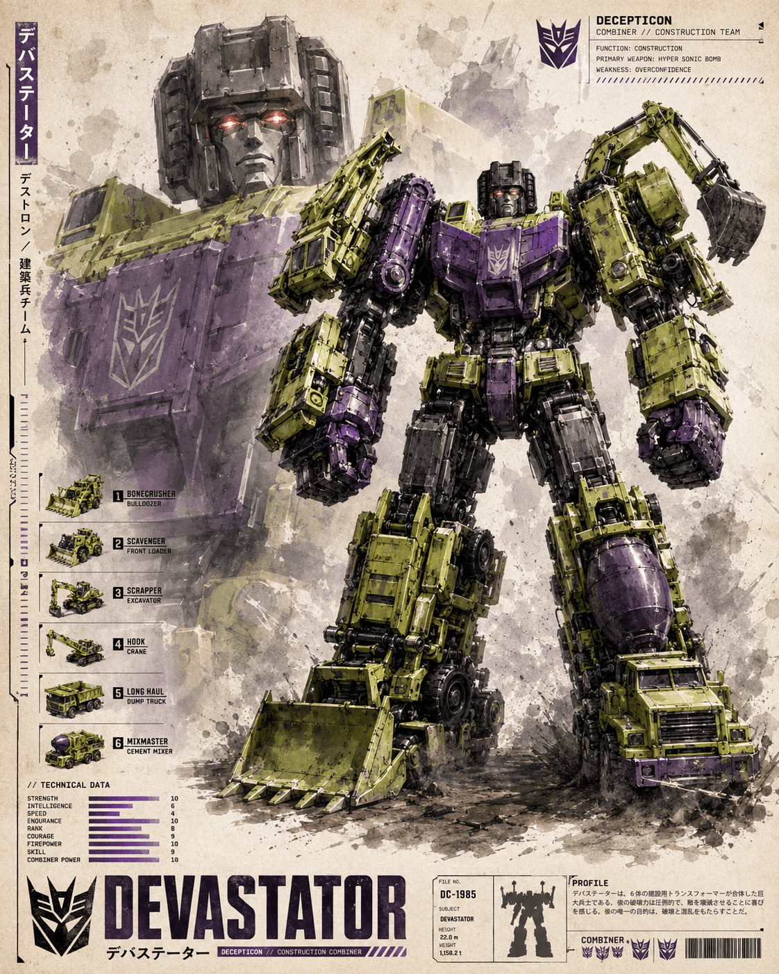 Poster Transformers em pintura expressiva com IA (prompt)