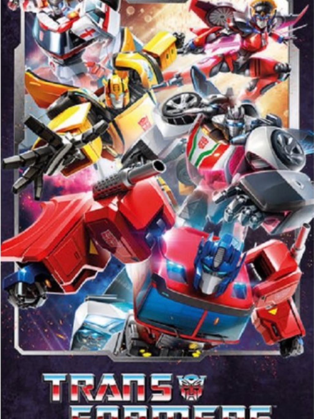 Transformers Poster | Color: Blue/Red | Size: Os