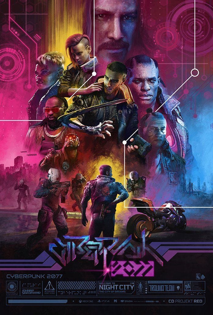 Cyberpunk 2077 poster