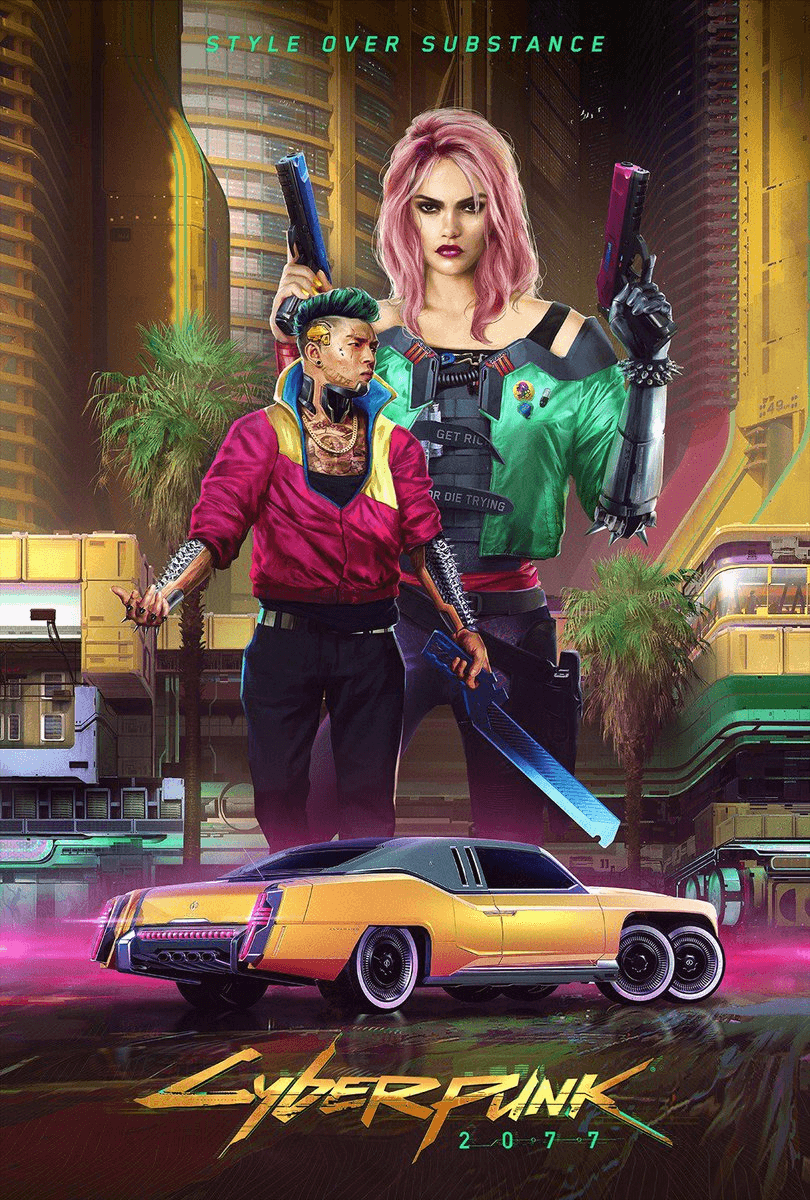 Cyberpunk 2077 poster