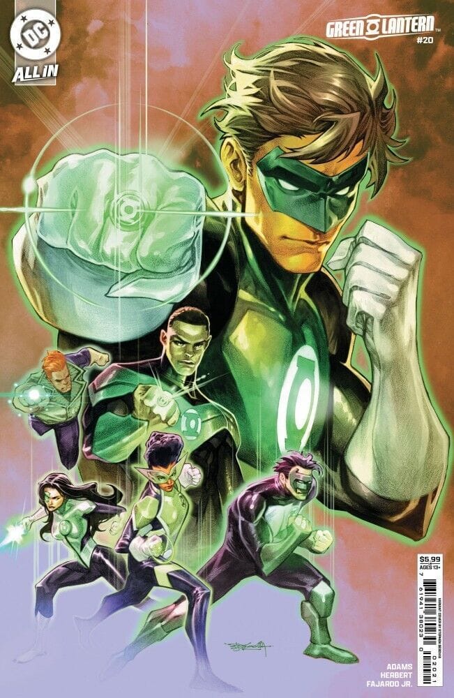 Green Lantern #20 Stephen Segovia Cardstock Variant Cover (DC Comics April 2025) for sale online | eBay