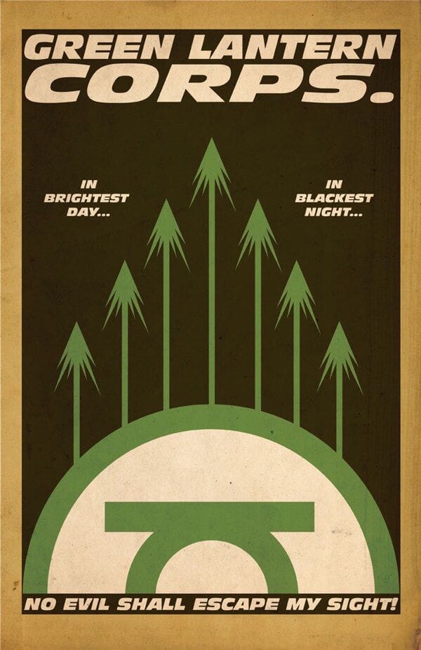 Green Lantern poster