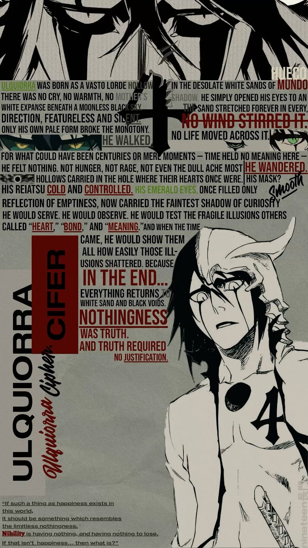 Ulquiorra poster