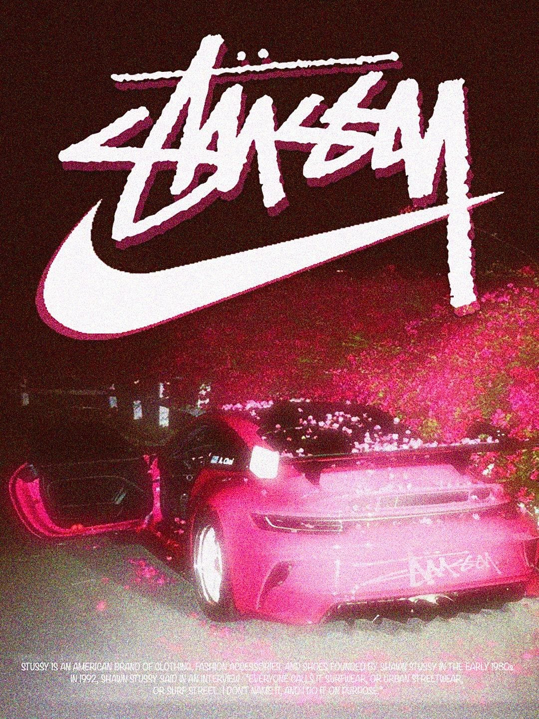 Poster design - STUSSY