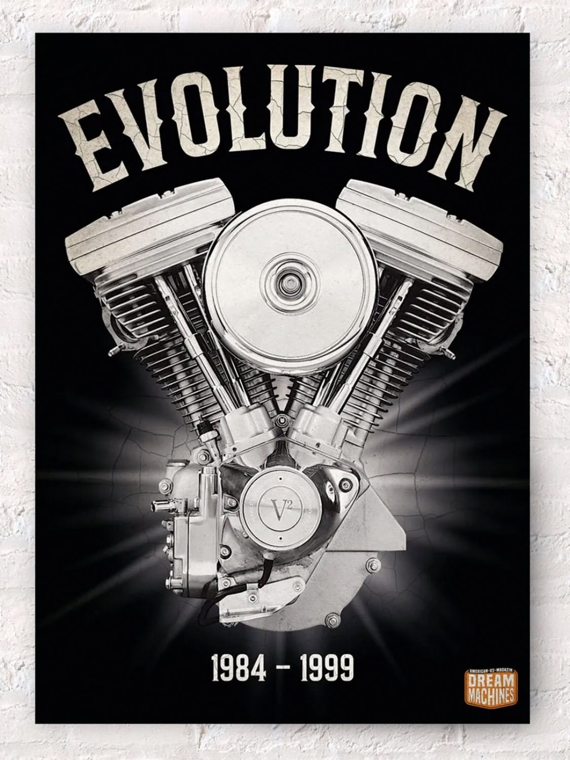 Harley-Motoren: Shovelhead und Evolution Poster wieder da! - CUSTOMBIKE