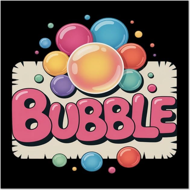 Runny Costume With This Playful Bubble Speech Poster