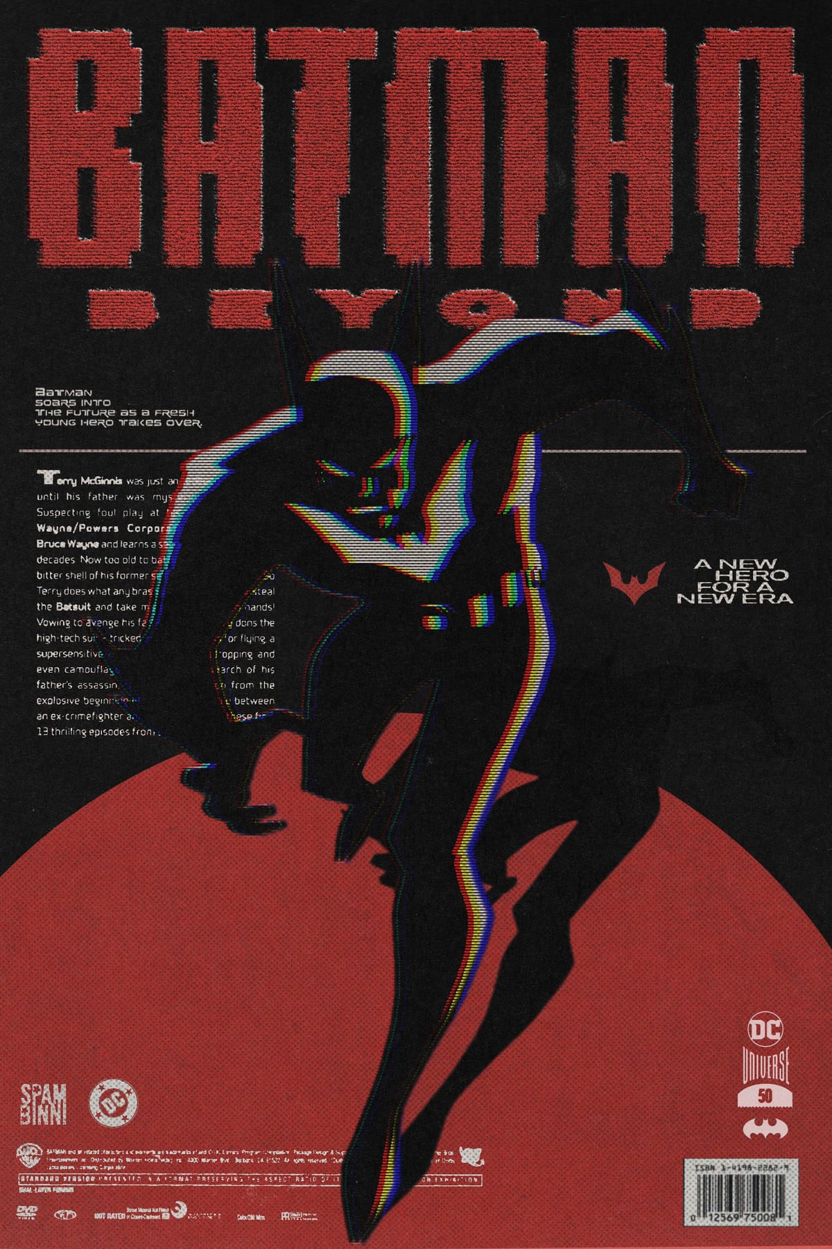 BATMAN BEYOND | DC | SPAMBINNI | TERRY MCGINNIS | GRAPHIC DESIGN