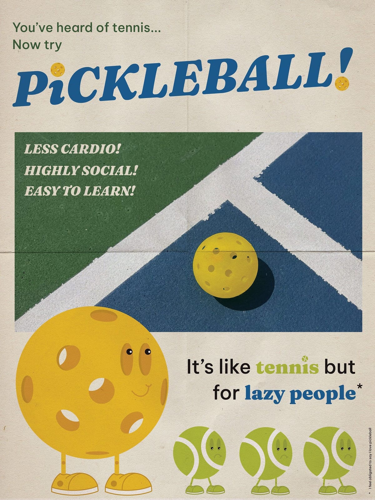 Pickle Ball Poster Download