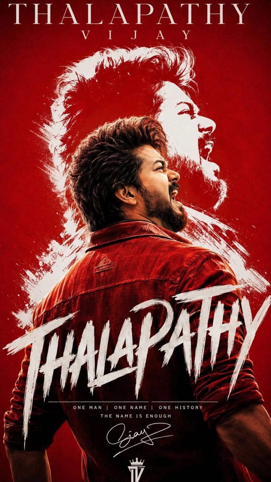 ​🔥 Thalapathy Vijay Official Celebration Hardcore Mass HD Poster 🔥