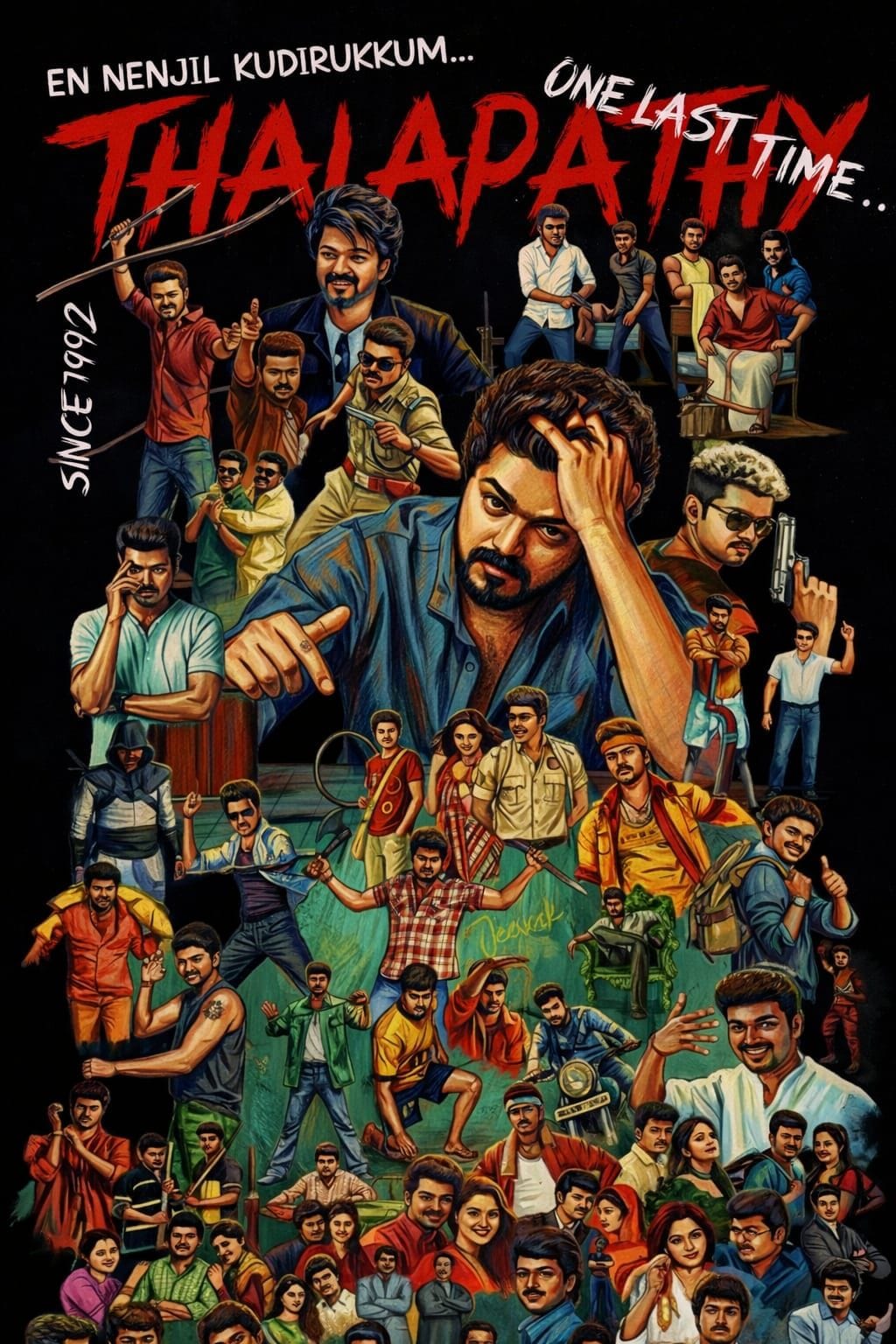 Thalabathy Vijay poster