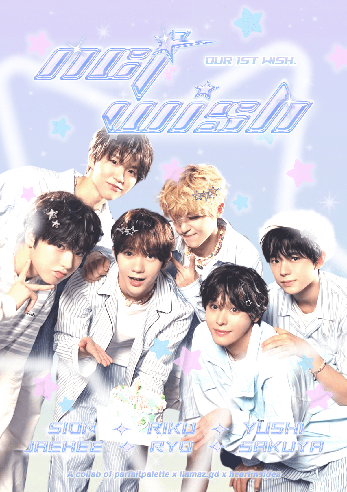 NCT WISH 1ST ANNIVERSARY GRAPHIC POSTER DESIGN