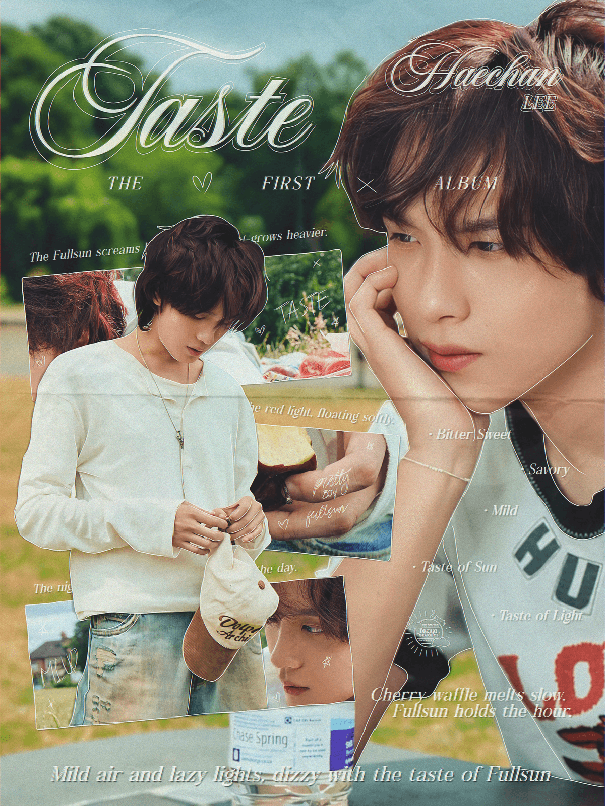 haechan nct mild taste poster edit