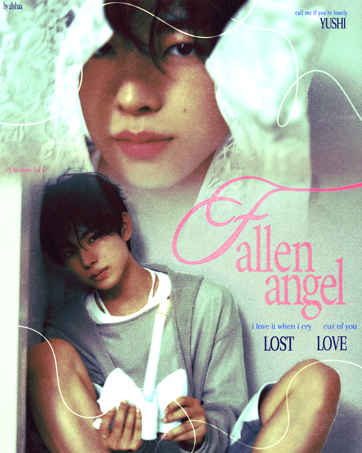 YUSHI NCT WISH POSTER EDIT