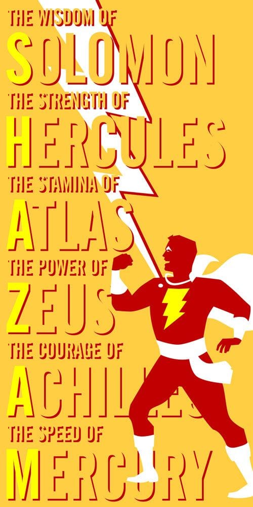Shazam poster