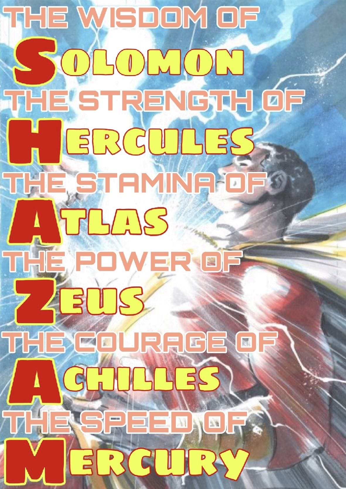 Shazam poster