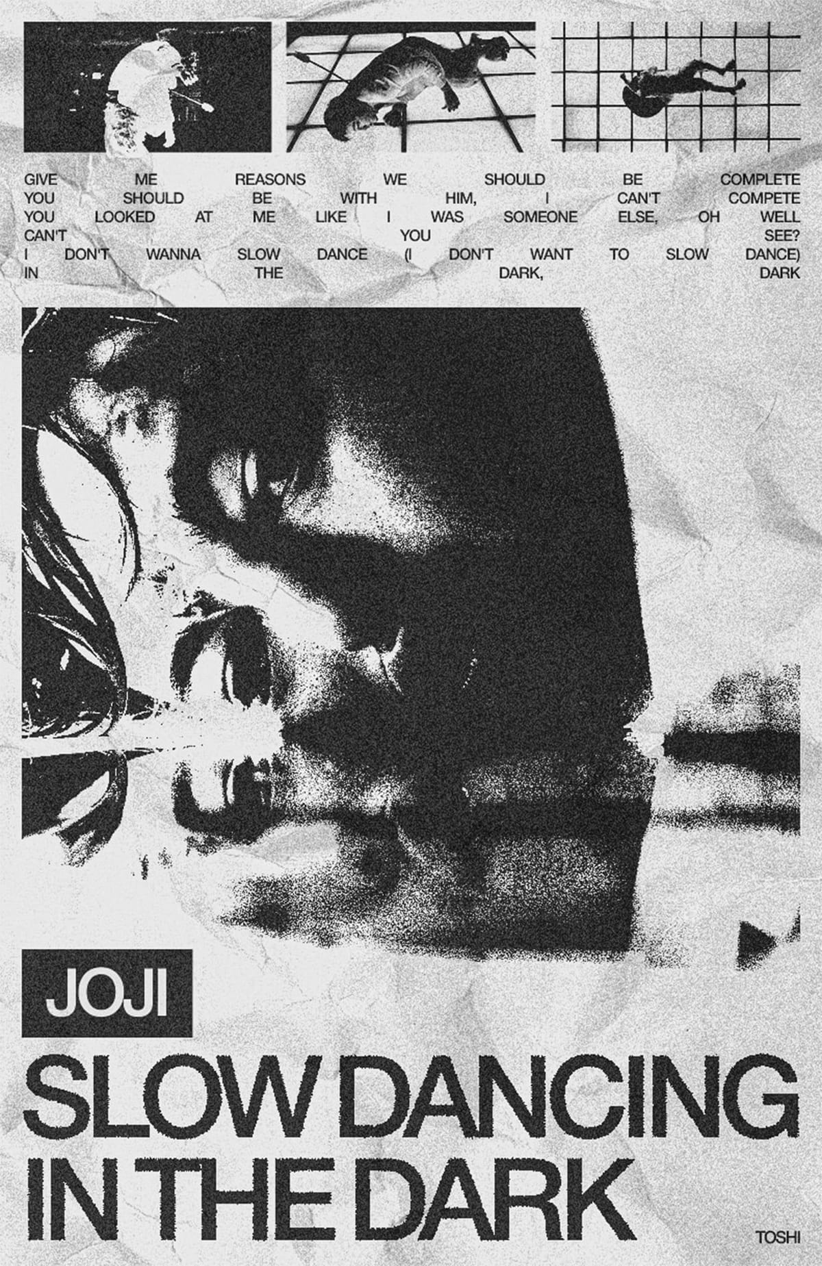SLOW DANCING IN THE DARK  — JOJI (POSTER DESIGN)