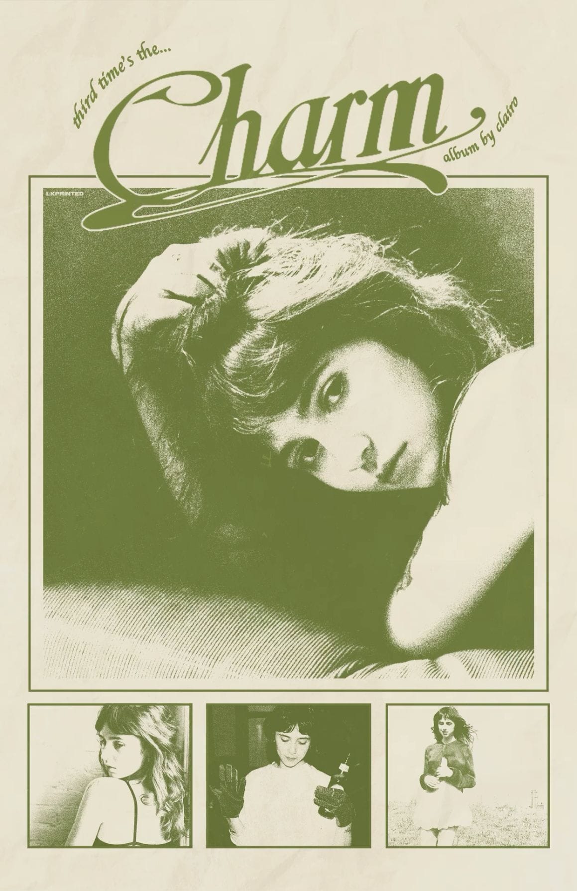 clairo charm poster