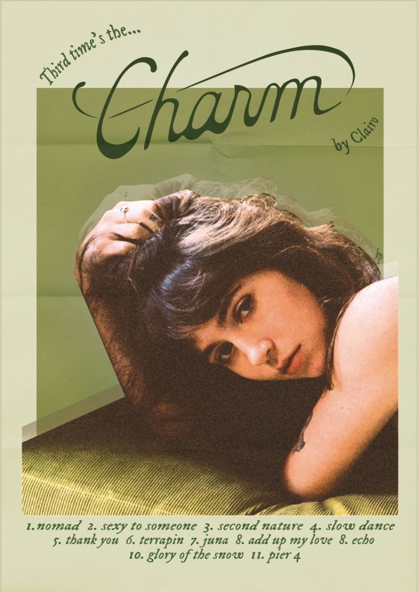 clairo charm poster