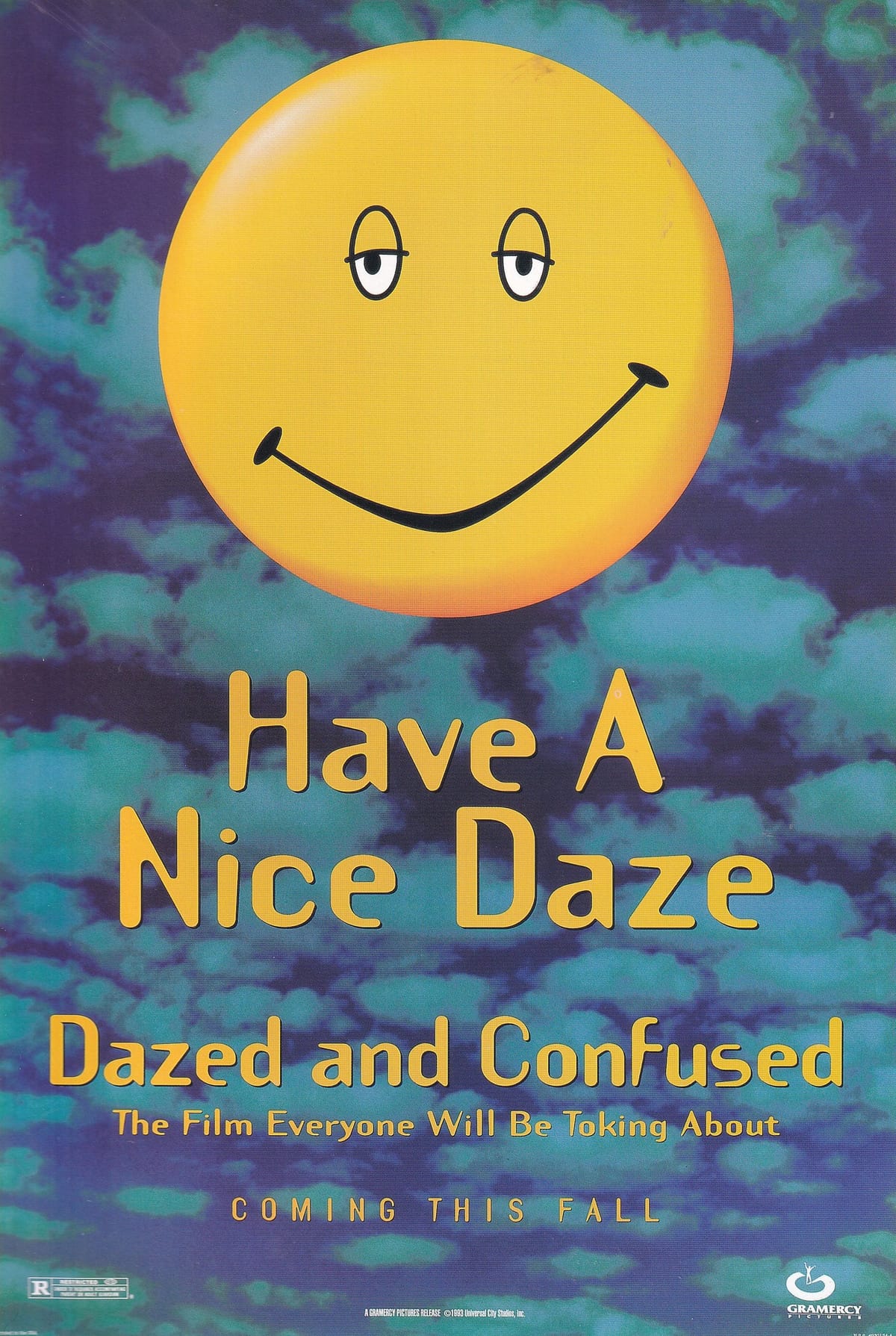 Original Vintage Mini Poster / Book Clipping - Dazed And Confused