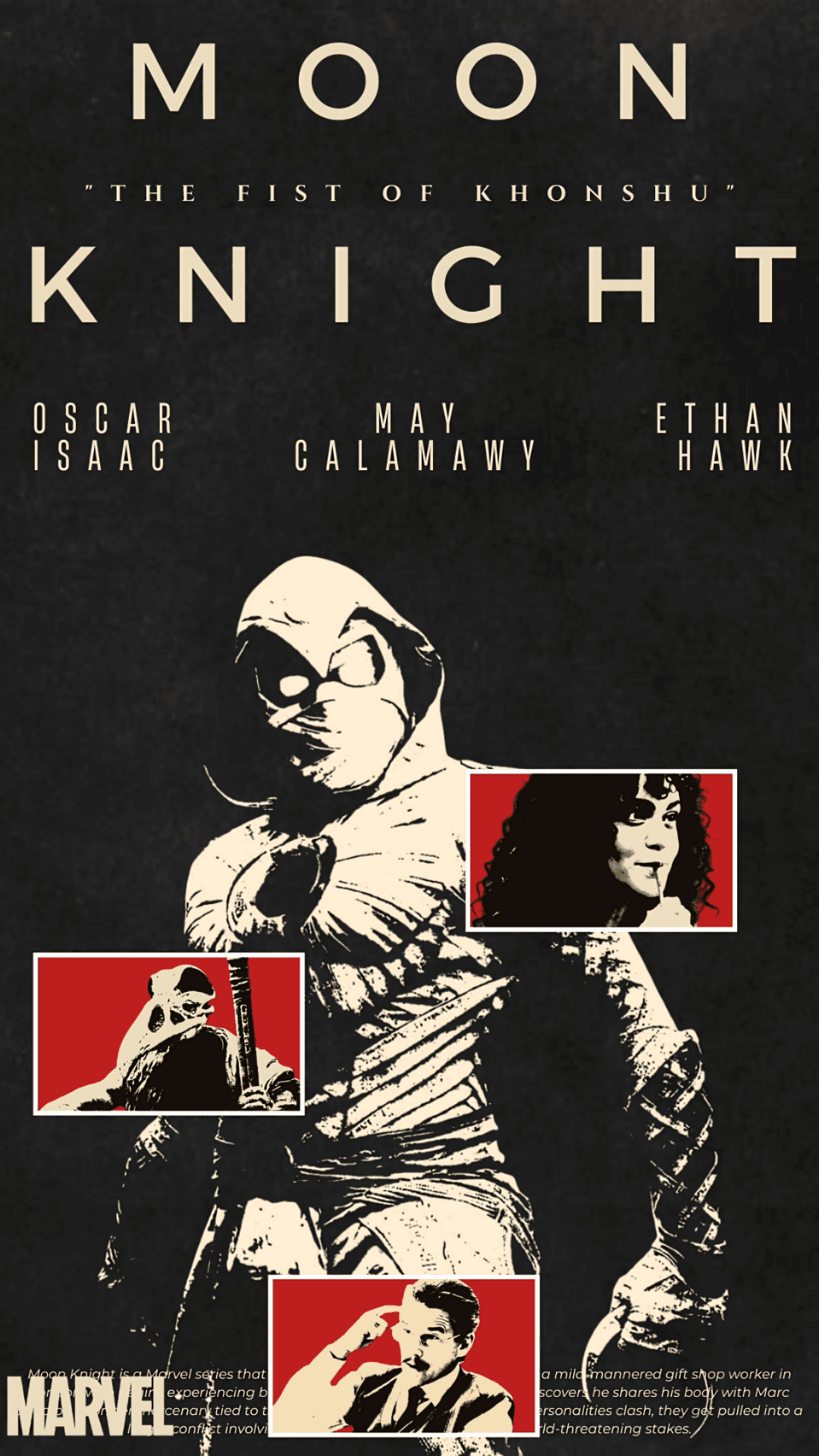 Moon Knight (2022) graphic poster