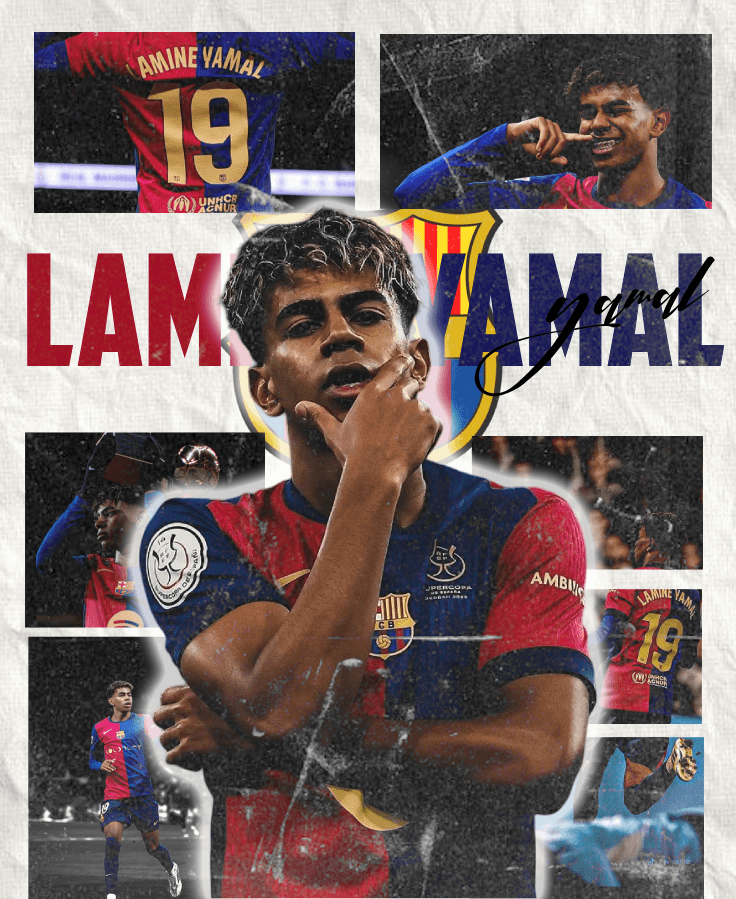 LAMINE YAMAL POSTER