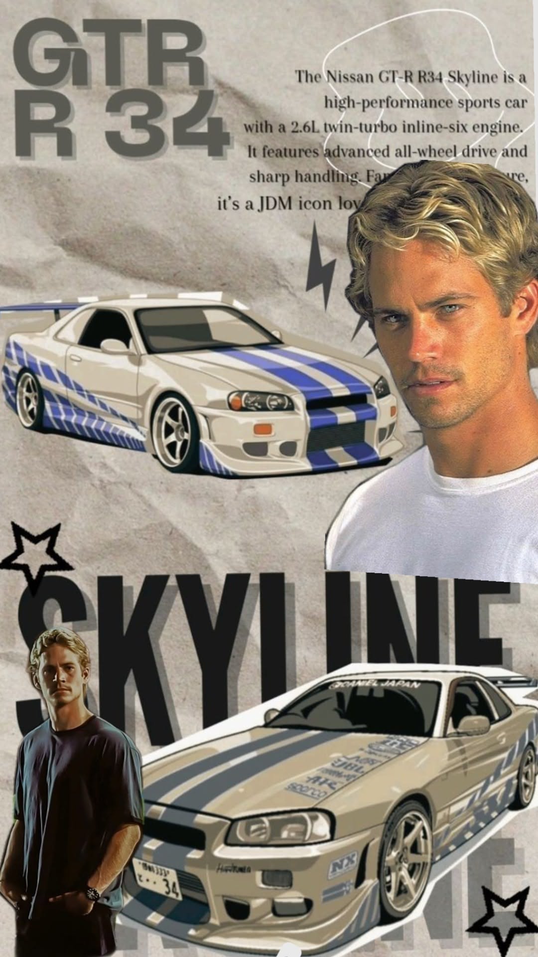 Paul Walker poster