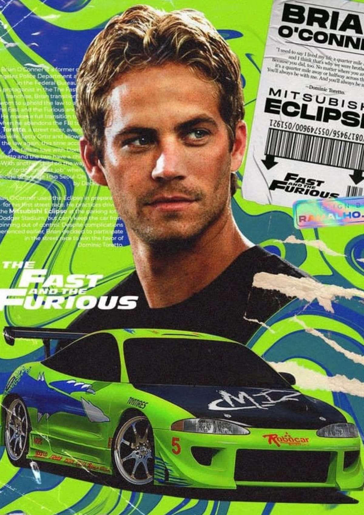Paul Walker poster