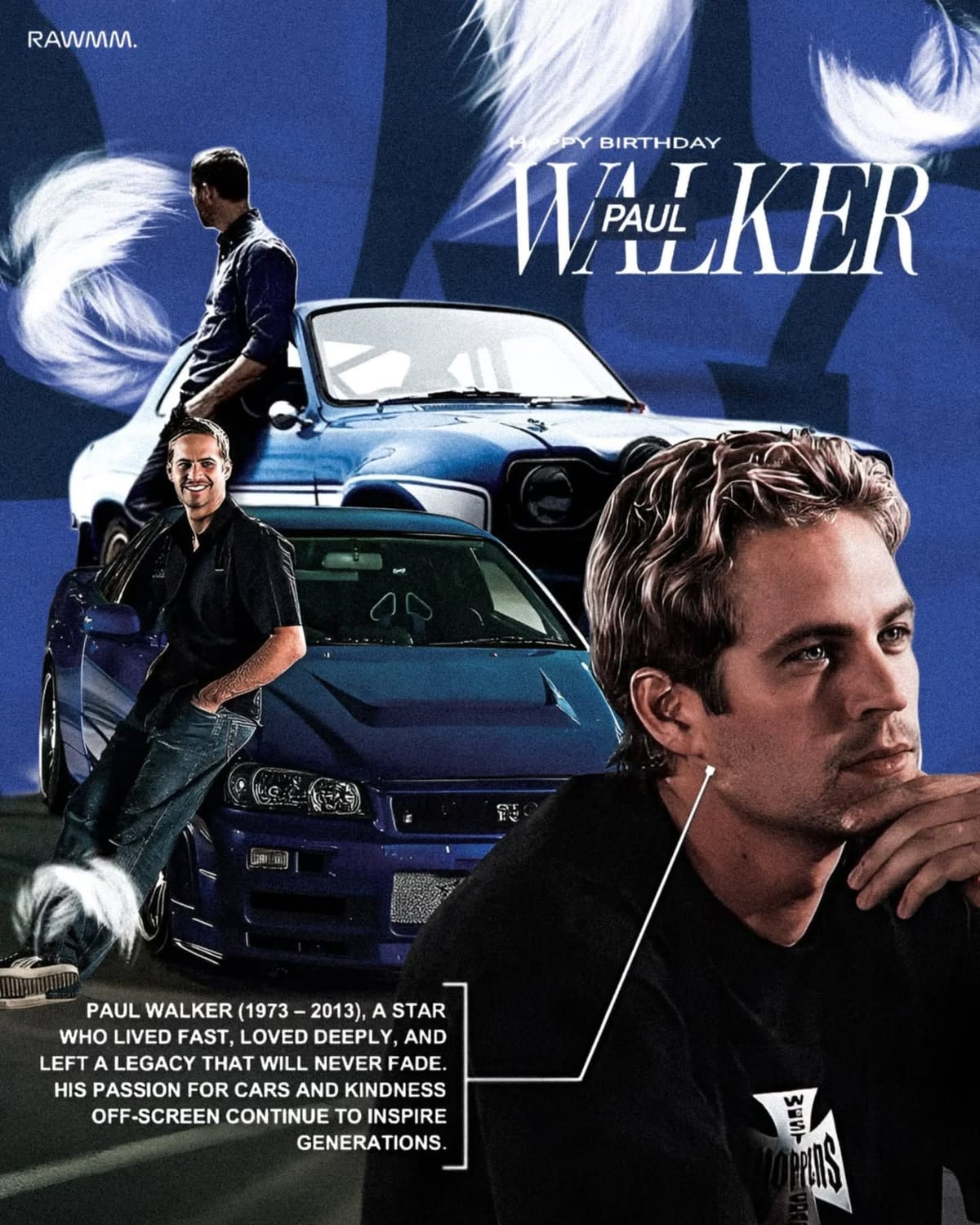 Paul Walker poster