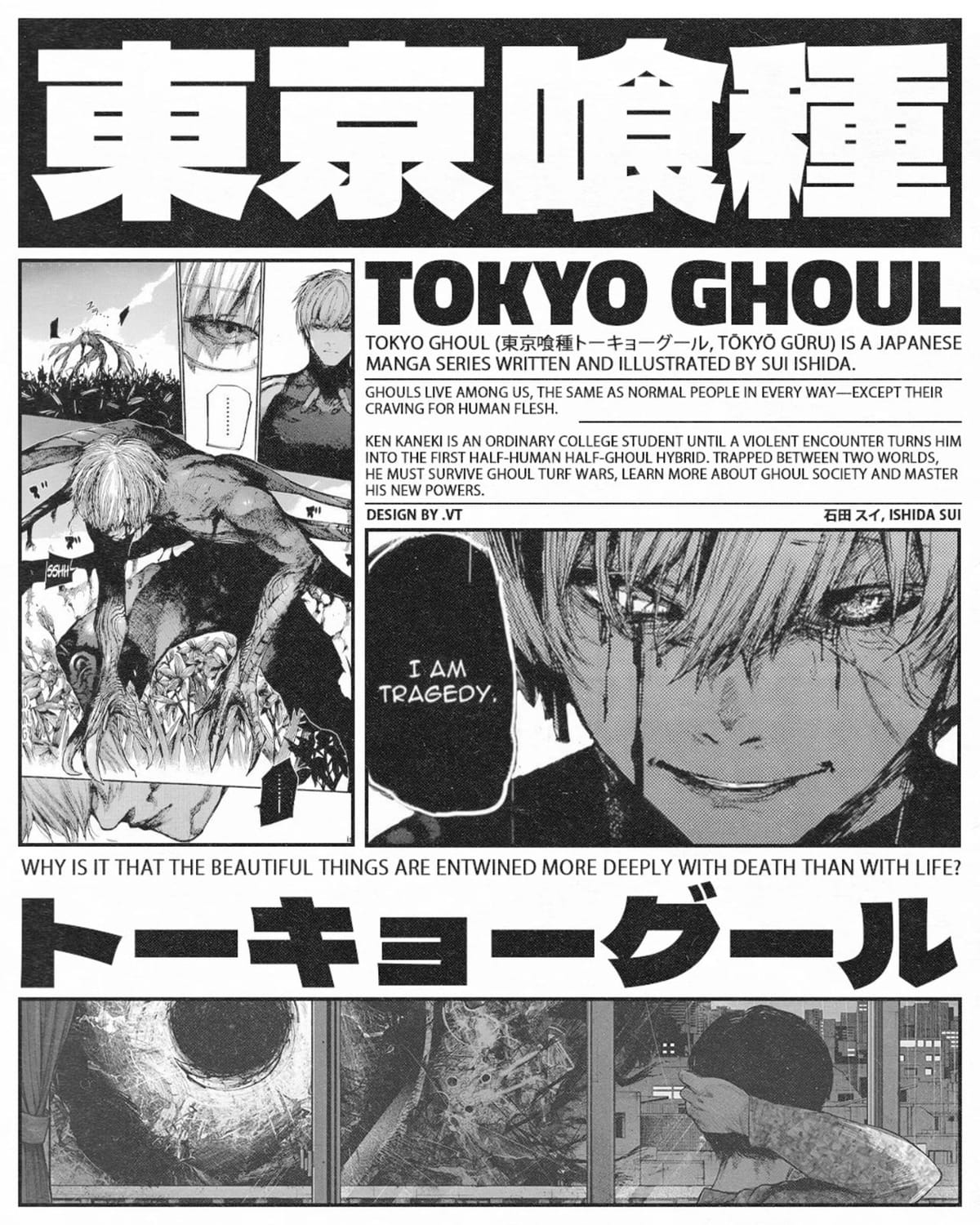 Tokyo Ghoul poster!
