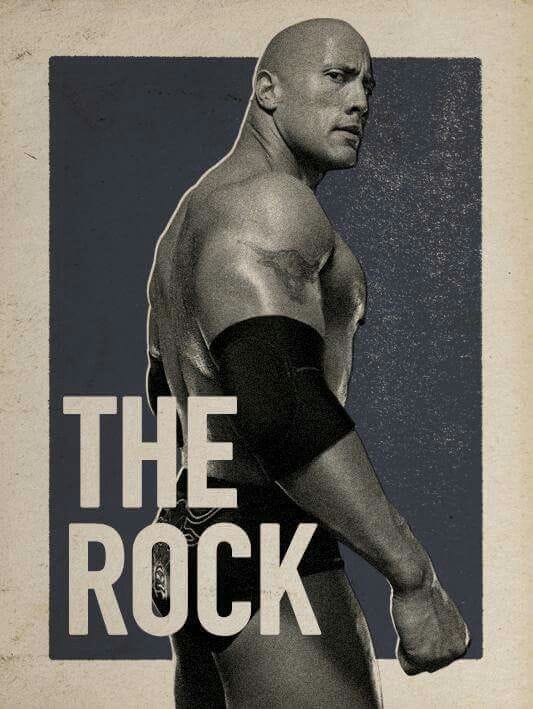The Rock poster