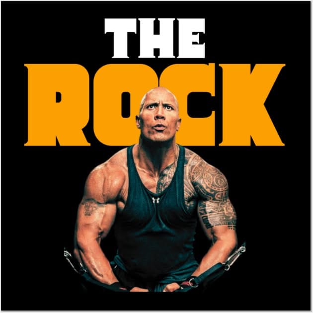 The Rock Poster